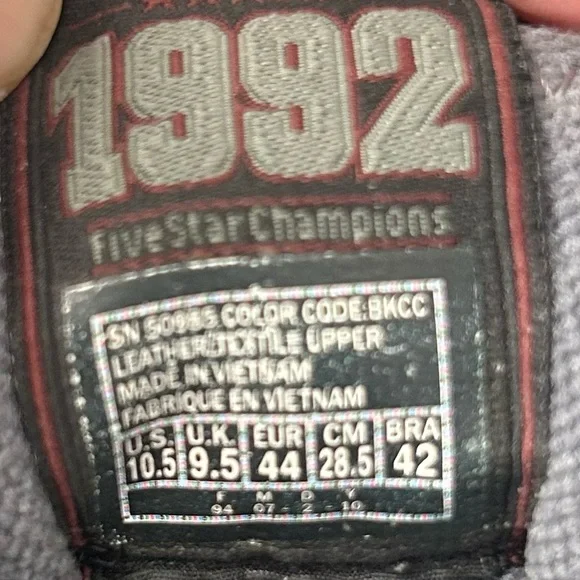 Skechers Men’s 1992 Five Star Champion Grey Sneakers Shoes Size 10.5 - Picture 14 of 14